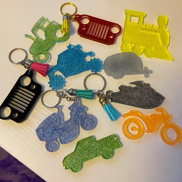 Hand Crafted Other - 🎉🎉HP🎉🎉 Handmade Outdoor/Vehicle Keychains